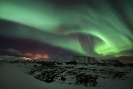 исландия севеные сияния 2017